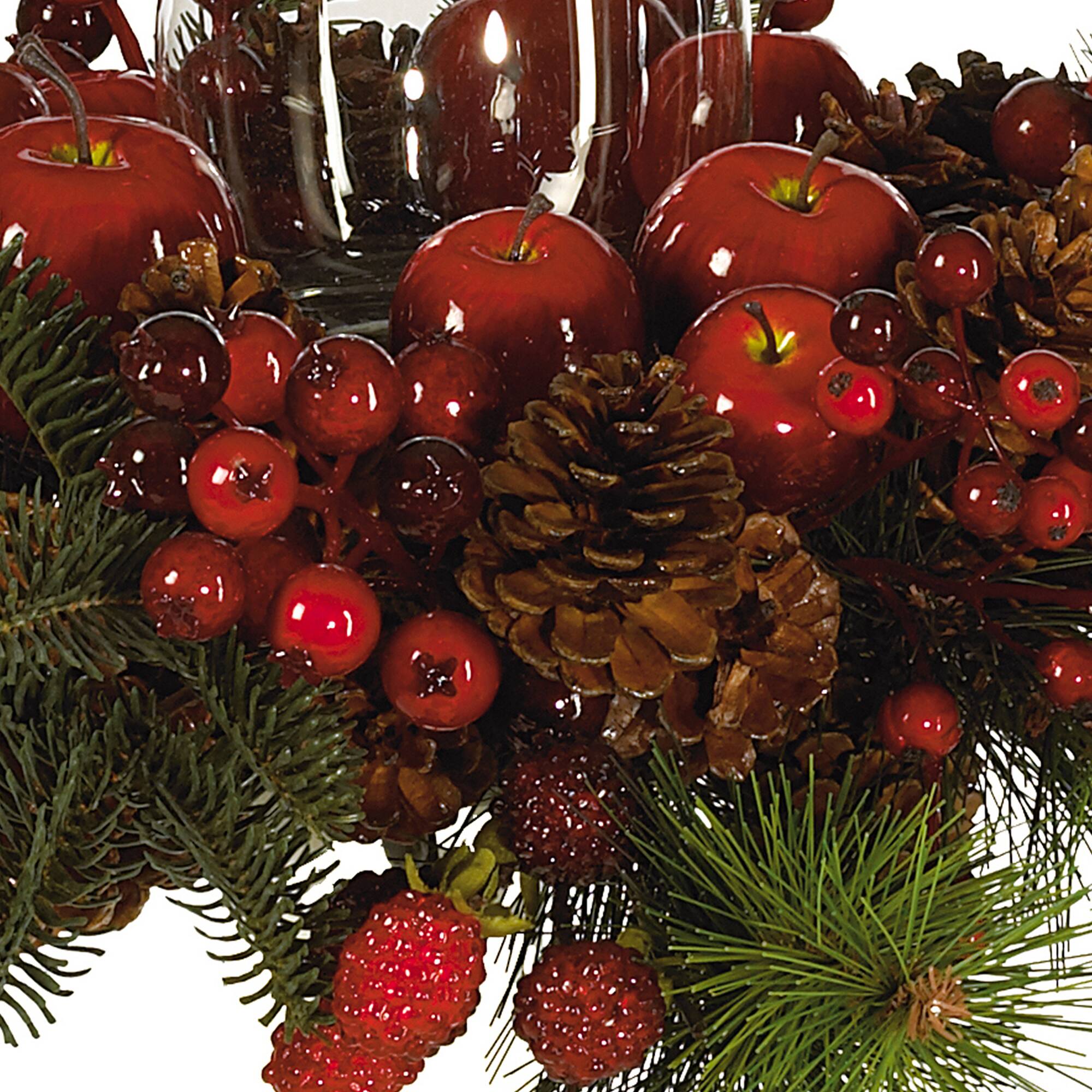 16" Holiday Candelabrum Artificial Arrangement